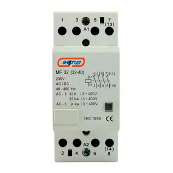 Модульный контактор МF 32 4P 32A Энергия - Электрика, НВА - Коммутационное оборудование - Контакторы - Магазин электрооборудования для дома ТурбоВольт